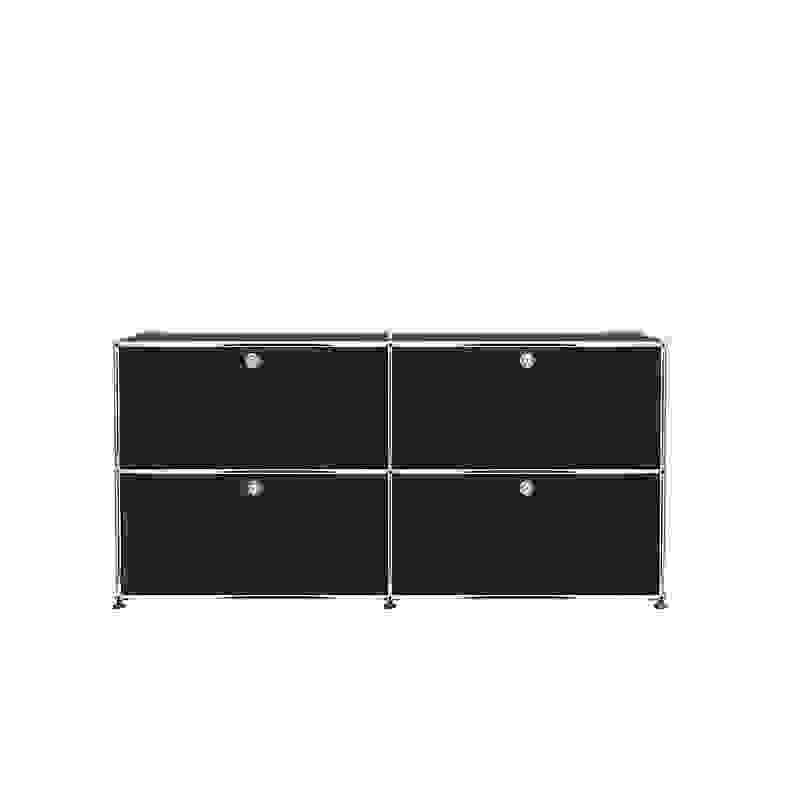 Zoom: Sideboard USM E2 Graphitschwarz