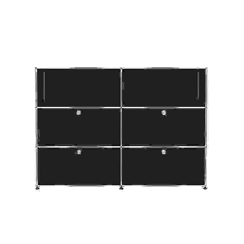 Zoom: Highboard USM G3 Graphitschwarz